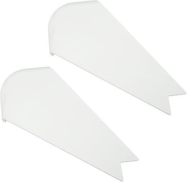 RV Slide Out Corner Cover Cap, Decorative RV Slide Out Corner Cover Impact Resistant Easy Installation for Trailers White