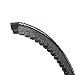 Jason Industrial 17/3VX900 3VX Section Cogged UniMatch Banded Deep Wedge V-Belts, 90" Long, 17 Ribs, Chloroprene, 3/8" Top Width, 5/16" Thick