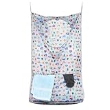 Kay&J Hanging Laundry Hamper, with Side Mesh for Extra Large Capacity, Handy RV accessory and Camper Decor...