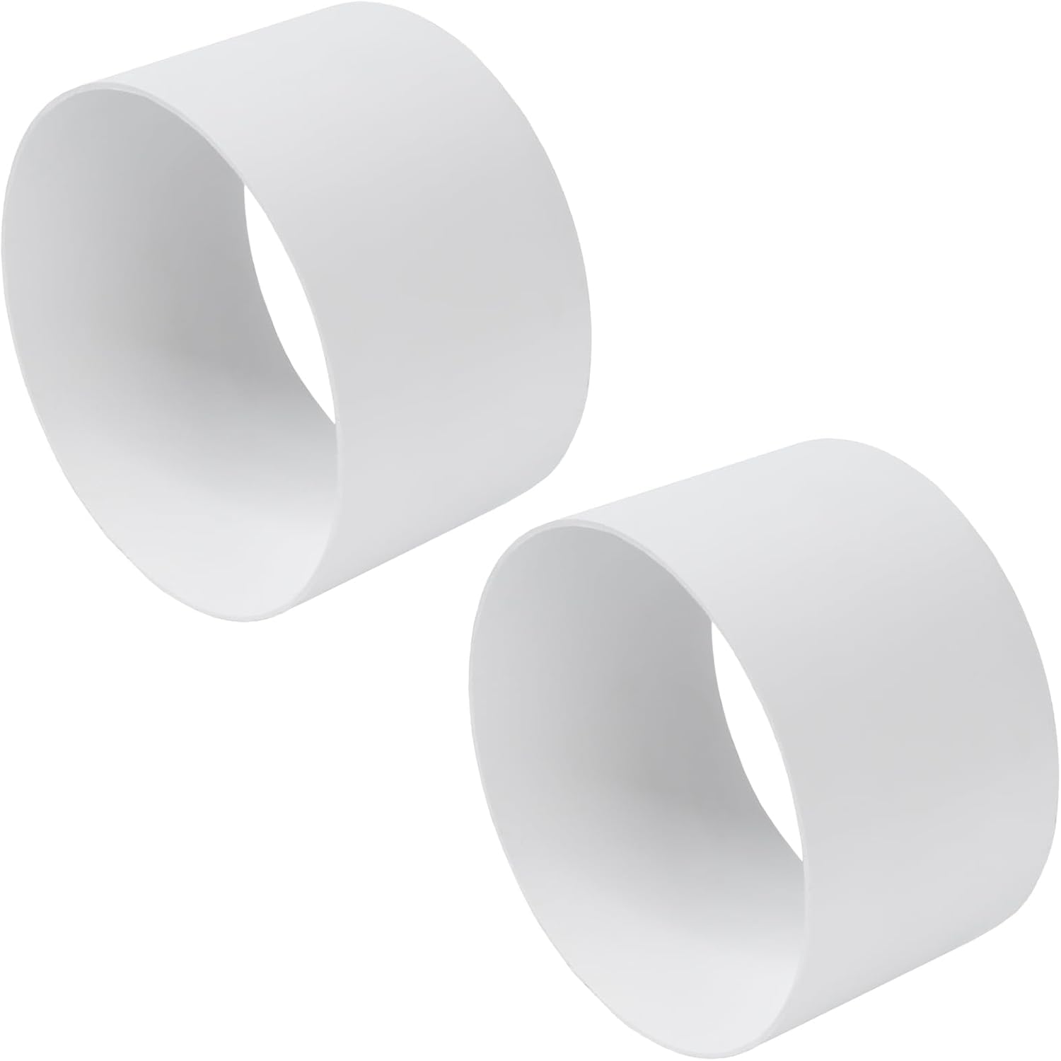 Repa Market 6 Inch / 150mm Ducting Connector Pack of 2 – Round Plastic Pipe Coupler Female Fit – Flexible Hose Extension Joint – HVAC Vent Hose Adapter – Dryer & Air Conditioning Duct Pipe Connector