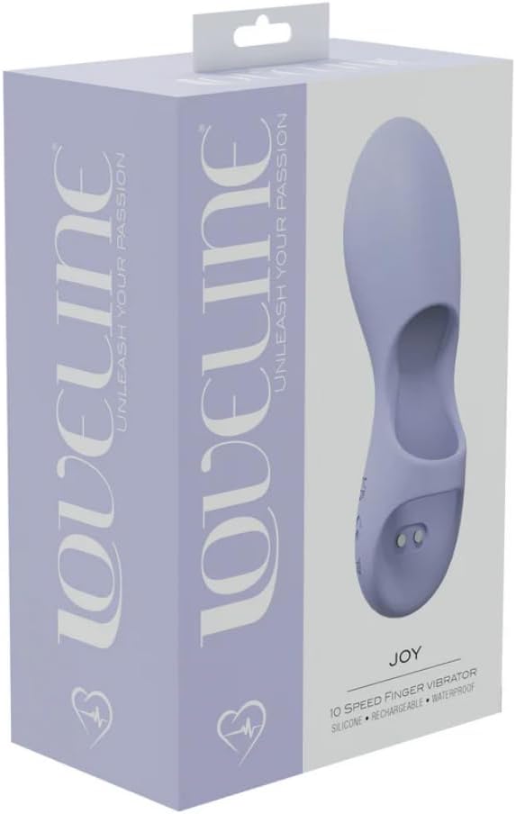 LoveLine Joy 10 Speed Finger Vibe Lavend LOVU007LAV