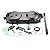 GOOFIT Transmission Cover Assembly with Start Gear Shaft Belt for GY6 49cc 50cc Scooter Moped Short Case Version