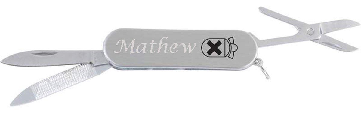 GIFTS INFINITY Personalized 2-1 4 Multi-Function Knife Free Engraving