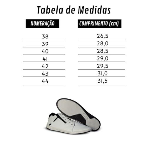 Sapatenis Casual Masculino Cano Alto Polo State Snake (Branco, BR, Adulto, Numérico, 42)