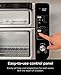 Ninja DCT401 12-in-1 Double Oven with FlexDoor, FlavorSeal & Smart Finish, Rapid Top Convection and Air Fry Bottom , Bake, Roast, Toast, Air Fry, Pizza and More, Stainless Steel
