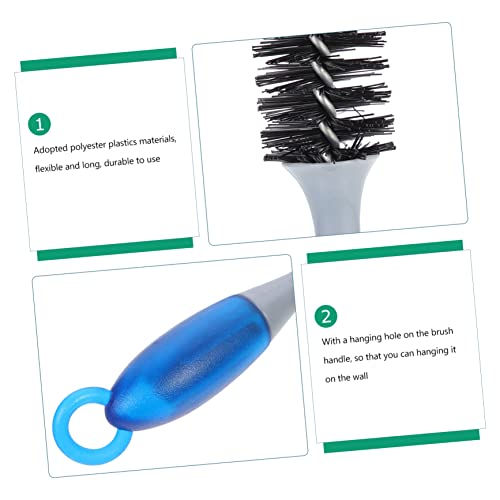 Brosse flexible radiateur longue avec conception ergonomique pour espaces étroits