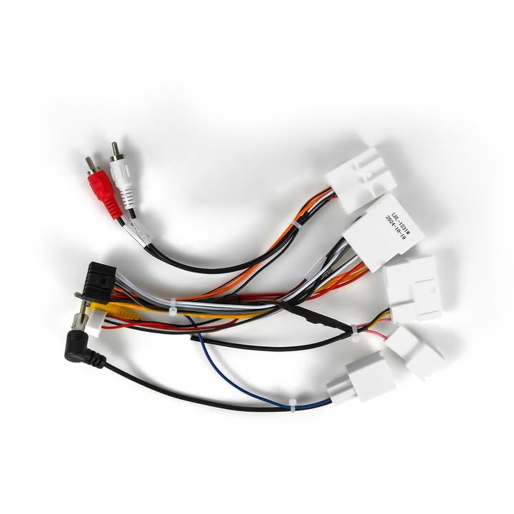 Car Stereo Wiring Harness for Toyota Sienna 2004-2010 Stereo & Toyota Camry 2006-2011 Radio Wire Harness Power Cable Support Original Car with J.B.L & Screen Android Head Unit Backup Camera SWC