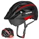 Fahrradhelm mit Visier von Victgoal für MTB und Mountainbike
