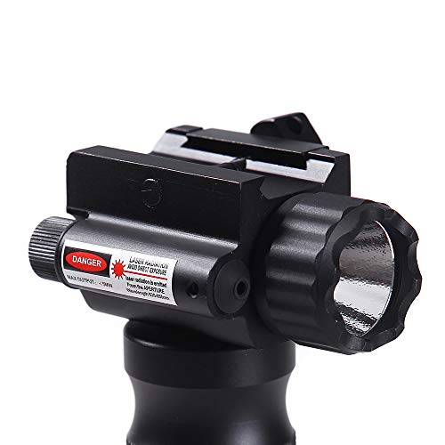 TPO GP01G 1000 High Lumen LED Flashlight with Green Laser Sight Fit Picatinny