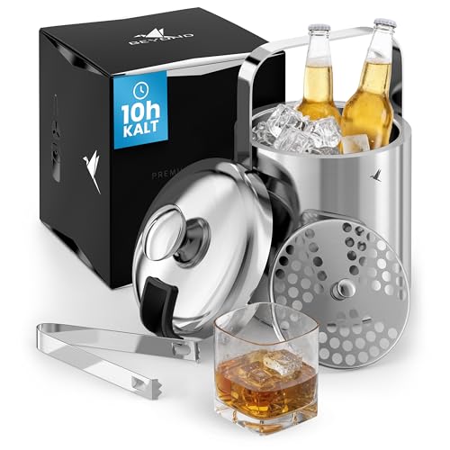 Beyond Eiswürfelbehälter mit Deckel und Zange 100% bpa frei aus...