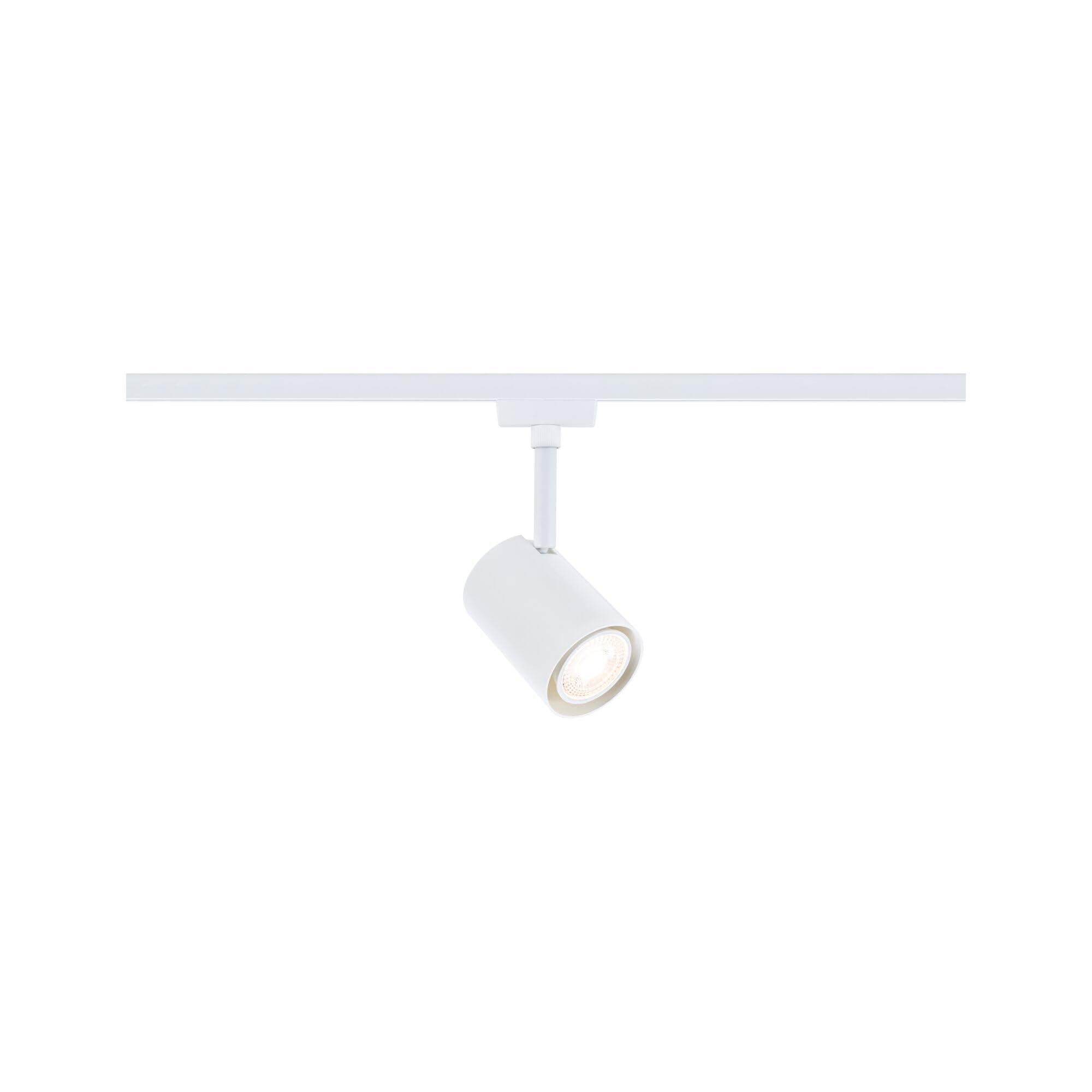 Paulmann 95663 URail Schienenspot Luxe Smart Home Zigbee RGBW GU10 4,8W dimmbar 230V Signalweiß Schienensystem