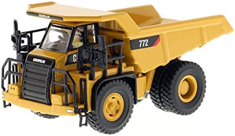 para CAT 772 Off-Highway Minería Volquete Camión 1/87 DIECAST Modelo COCHE acabado COCHE