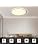 LQWELL® LED Ceiling Light, IP44 Waterproof Round, Flat, Modern, Simple, Thin Light for the Living Room, Bathroom, Bedroom, Kitchen, Balcony, Cellar, Office, 18 W, 4000 K, 1600 LM, 220 x 24 mm - View 5
