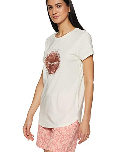 Image of Van Heusen Women's Cotton Regular Fit T-Shirt