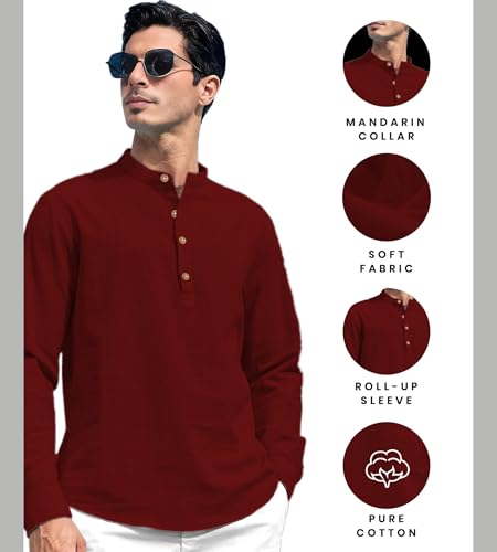 Image of Slim Fit Short Kurta for Men and Boys.(KRT BTN06, Navy Blue)