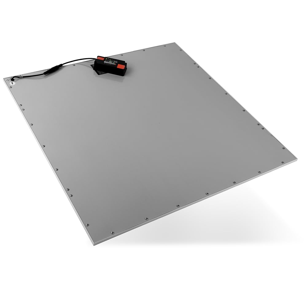LED Panel 62x62cm 3600lm 4000K 36W Rasterleuchte Einlegeleuchte Büroleuchte inkl. Trafo 6 Stück