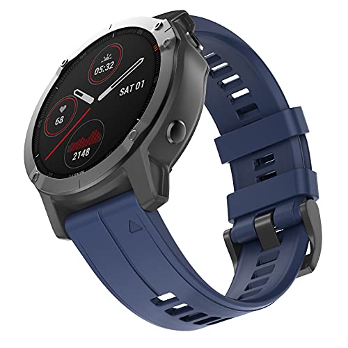 Bracelet Garmin Forerunner 945 bleu foncé pour sport et quotidien