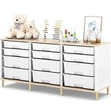 ✔️ Polyvalent : Ce meuble tiroir rangement ajoute du charme à n'importe quelle pièce. Il peut servir d'élégant meuble à vin dans la salle à manger, de meuble TV dans le salon, de console de rangement dans le hall d'entrée ou de buffet stylé dans le couloir.