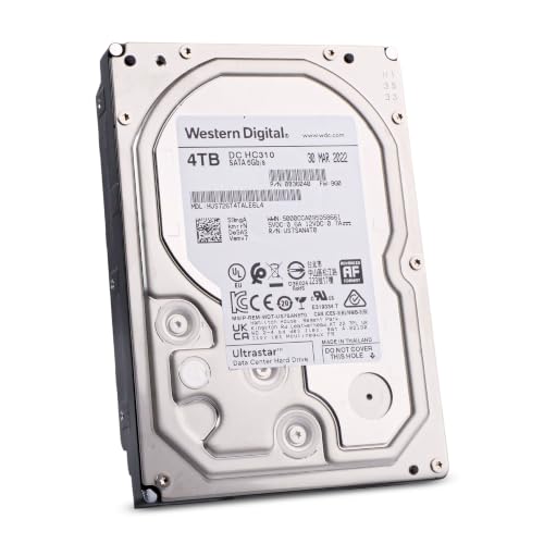 Image of Hitachi 2022 HGST WD Ultrastar HUS726T4TALE6L4 4TB 7200 RPM 512e SATA 6Gb /s 3.5-inch Internal Hard Disk Drive (Renewed)