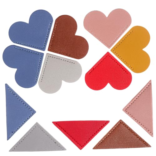 Marque pages cuir en forme triangle Uonlytech pour lecture (36 pièces) - 3