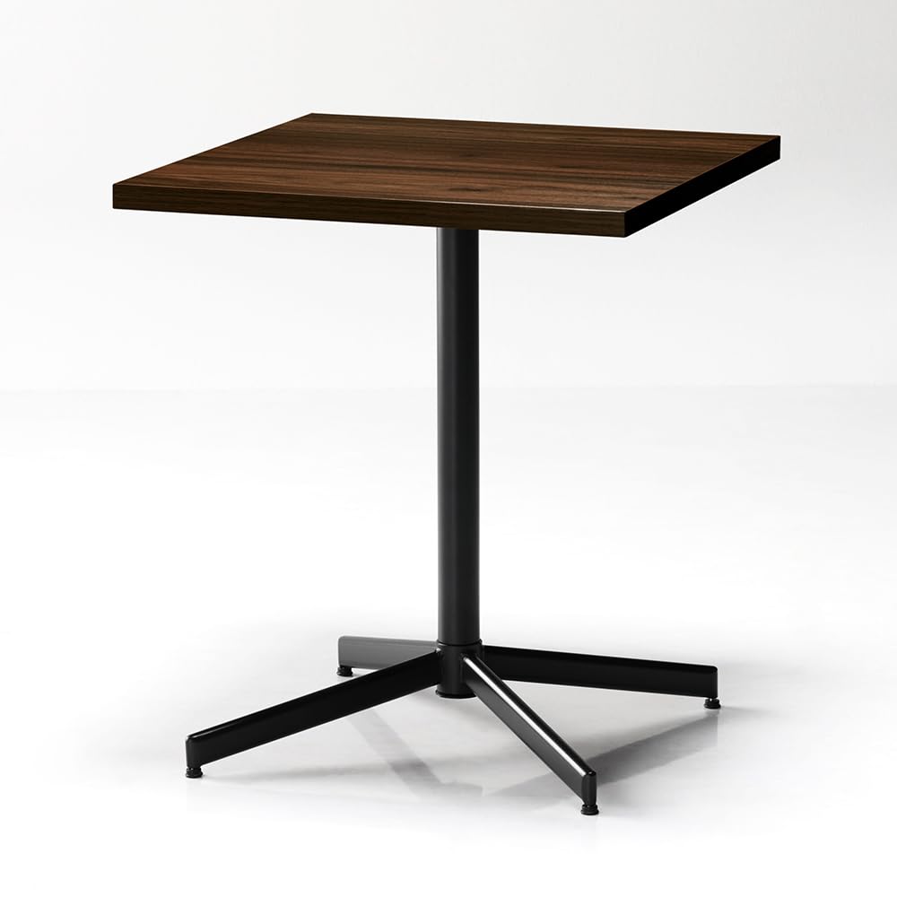 Amazon｜ダイニングテーブル 単品 幅60cm ブラウン 食卓 机 カフェ