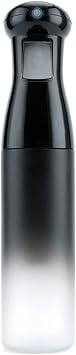 Tyenaza Continuous Spray Bottle, 300ml Empty Spray Bottle Mist Continuous Spray Water Bottle Water Mist Sprayer For Hairstyling, Cleaning, Salons, Plants