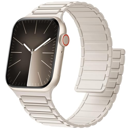 Easuny Magnetic Watch Band Compatible with Apple Watch 44mm 46mm