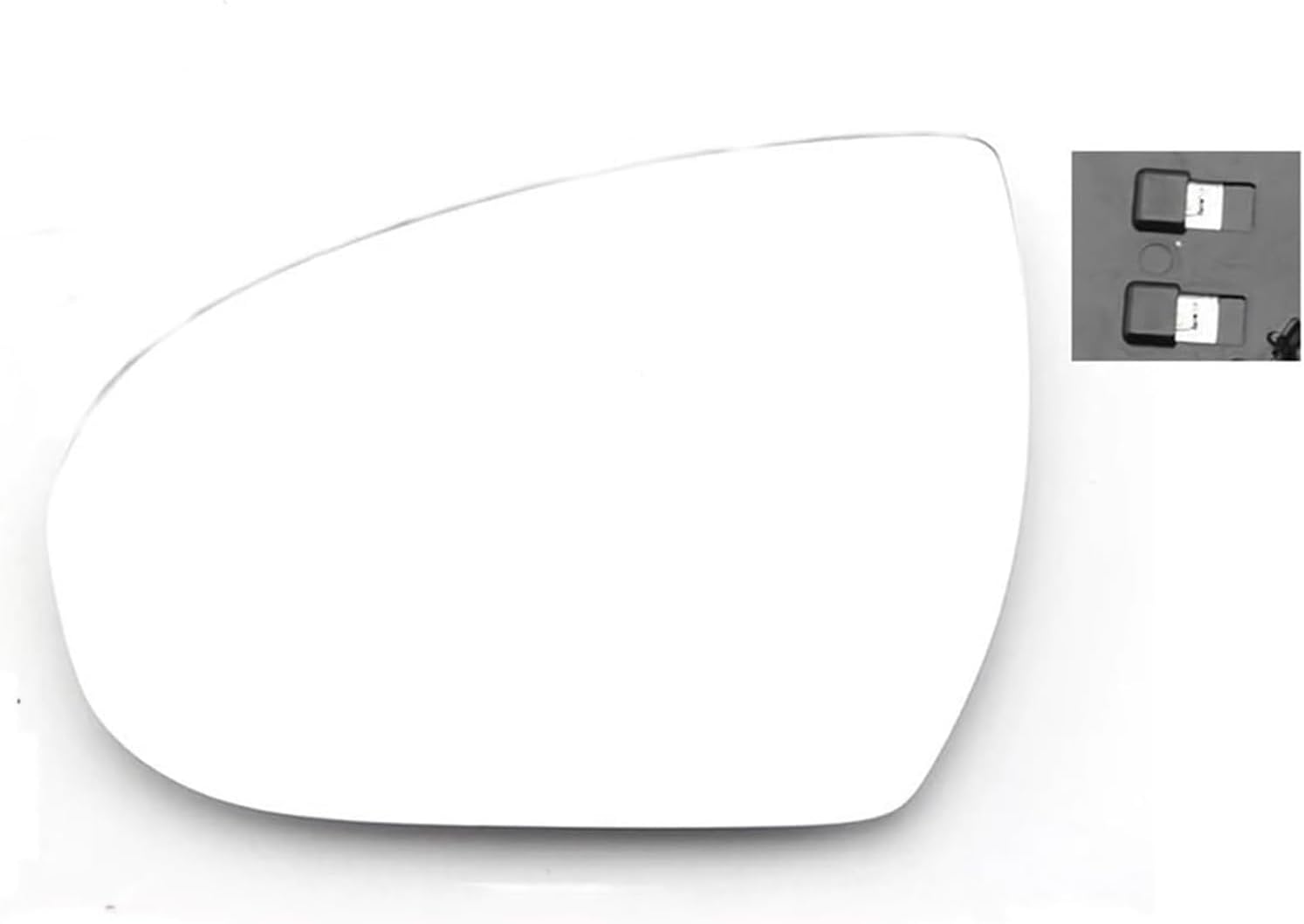 サイドミラーレンズ 用 ヒュンダイ 用 ツーソン 2015 2016 2017 2018 2019 2020 ドアウィング リアビュ