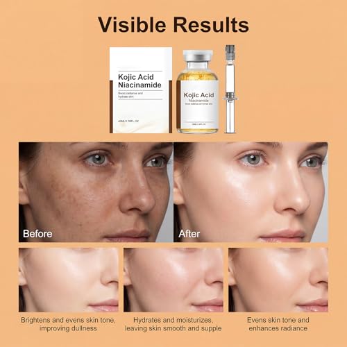 Generic Silk Peptide Intensive Lifting Ampoule – Korean Anti-Aging Facial Essence with Collagen & Peptide, Firming, Wrinkle-Smoothing, Hydrating, Non-Greasy, 40ML/1.35FL.OZ