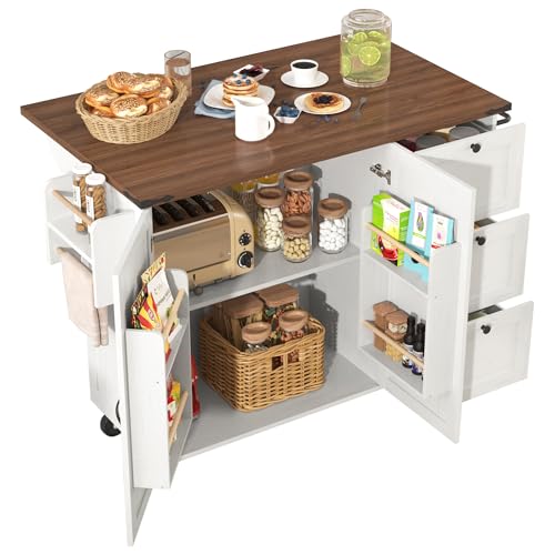 Îlot de cuisine sur roulettes pour aménager une cuisine étroite - 7