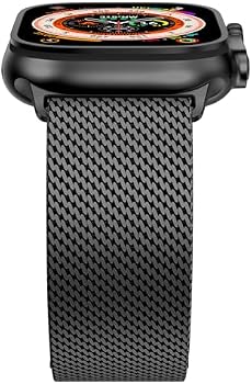 VeveXiao Milanese Loop Band Compatible with Apple Watch Ultra 2 ...