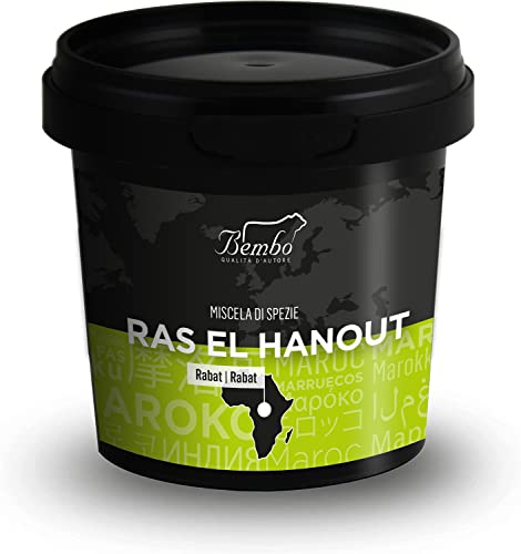 Bembo - Ras El Hanout - Confezione Anti Spreco - Miscele di Spezie Gourmet - La più Famosa Miscela Marocchina - Aromi e Spezie - Made in Italy - 85 g