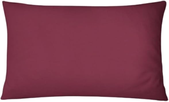 %100 Pamuklu Orta Boy 40 X 60 Cm Fermuarl  Yast k K l f  2 Adet, Bordo