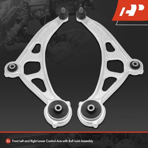 A-Premium 2 x Front Lower Control Arm with Ball Joint Compatible with Nissan Murano 2015-2022 by A-premium - Image 3