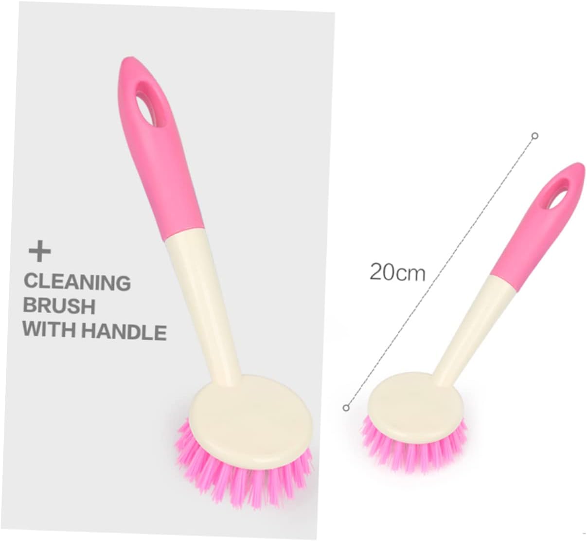 Gatuida 9pcs Multifunctional Kitchen Cleaning Brush Versatile Handle Scrubbers for Pots Pans and Dishes Random Mixed Colors for Effortless Cleaning