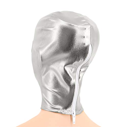 Image of Metallic Cycling Face Neck Mask Hat Ultra Balaclava Hood