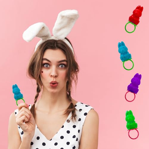 Anillos de dulce duro Fruidles con colores surtidos, pack de 36 miniatura 4