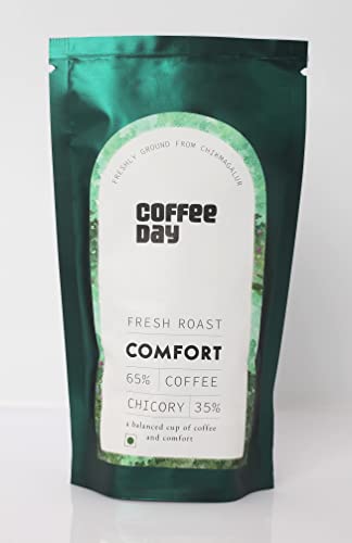 Image of Cafe Coffee Day Filter Coffee Home Brew Pack | 5 Filter Coffee variants of Coffee Day - Starter Pack | Peaberry | Unwind | Relish | Refresh | Comfort - 75gm each
