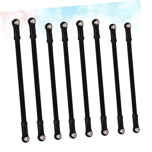 Varilla de tracción RC 1/10 Anneome y tirante de varillaje para coche trepador negro 6