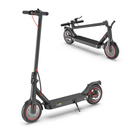Image of Electric Scooter Adults, 1000W /500W Motor, 28 /21 Miles Max Range, 10'' /8.5 inch Tires All Terrain, 25 /21 MPH Top Speed, Lightweight Commuting E Scooter, Foldable for Adults Teens