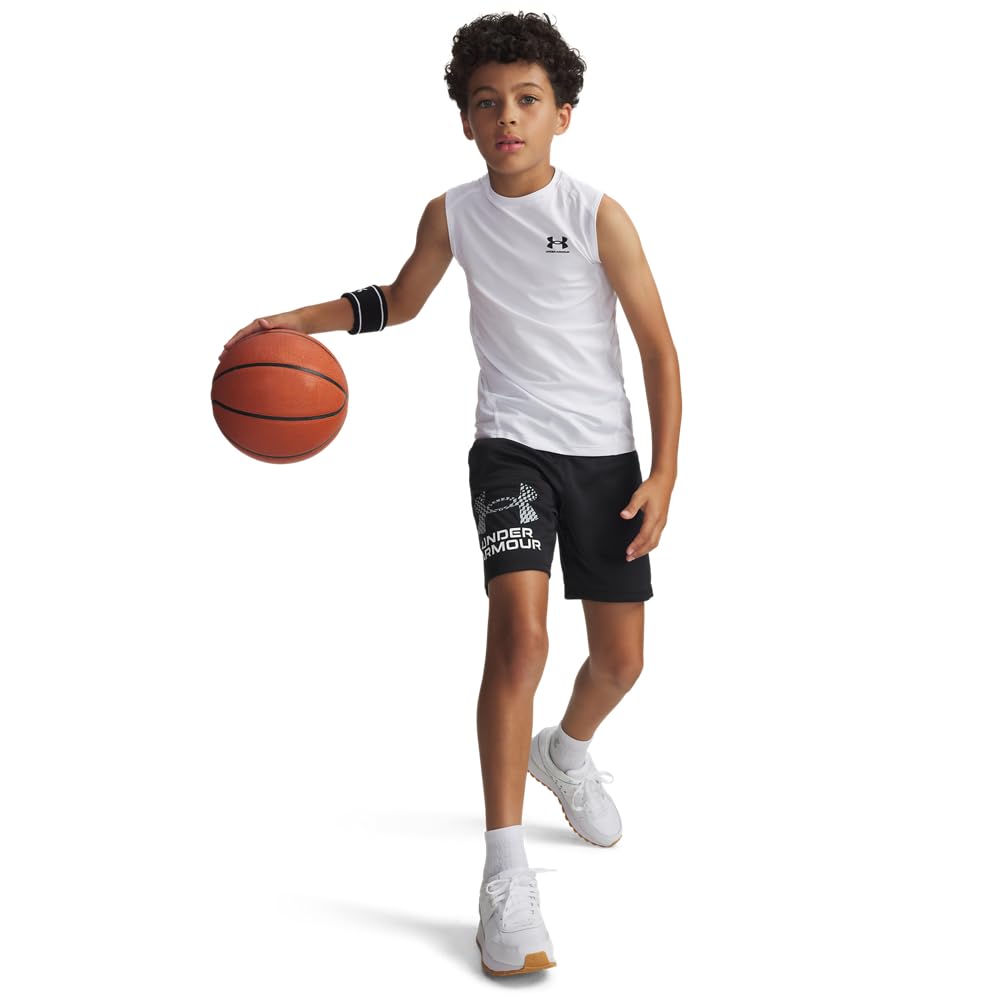 Under Armour - Tech Logo Shorts-Plus Size, Pantaloncini Bambini e Ragazzi