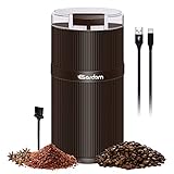GARDOM Cordless Coffee Grinder Electric: Portable Quiet Battery Operated Small Coffee Bean Spice Grinder USB Rechargeable Mill Machine for Coarse Espresso French Press Nut Herb Tea