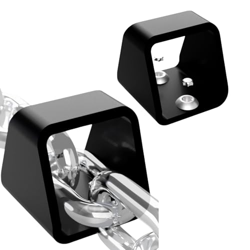 zamurano. Hochsicherer Kettenanker gegen Diebstahl. Ideal für Motorräder und Fahrräder. Boden- oder Wandklemme. (2)