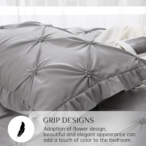Jollyvogue BJT-LG-Q Grey Queen Comforter Set thumb #4
