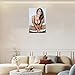 VYIZUNI British Actress Lucy Pinder Sexy Body Portrait Poster 2 Canvas Art Wall Poster Printing Office Bedroom Aesthetic Poster Gift 16x24inch(40x60cm) Unframe-style
