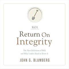 Return on Integrity Audiolibro Por John G. Blumberg arte de portada