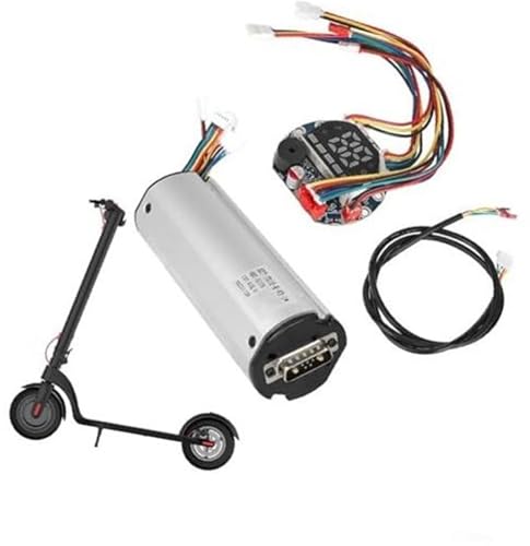 Jodriva Controlador de vehículo eléctrico, panel de control de pantalla LCD con interruptor de velocidad variable, controlador sin escobillas scooters eléctricos (36 V) Pantalla de scooter eléctrico(B
