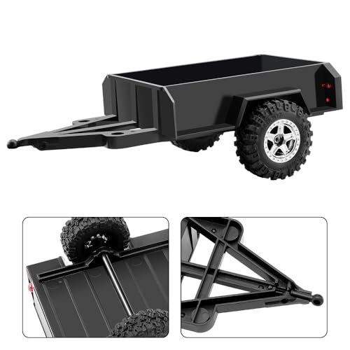 Remorque RC 1/18 avec attelage GLOBACT pour TRX4M Defender Crawler - 5