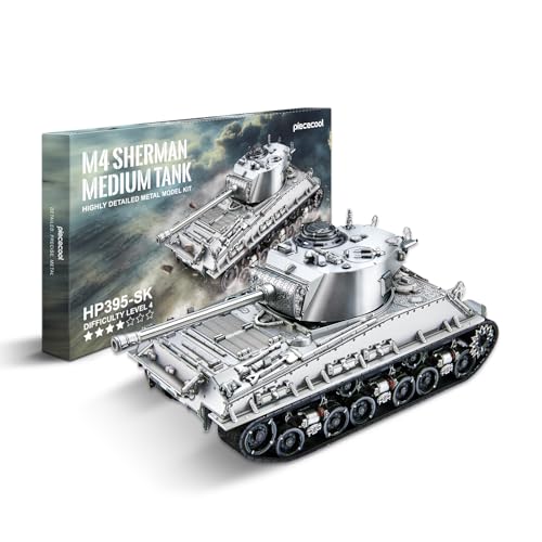 Kit modele militaire M4 Sherman Piececool cadeau homme