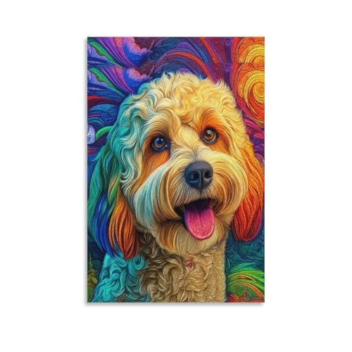 Peinture Diamant Adulte Paysage Canin Extra Large 50x60 | Déco Salon DIY